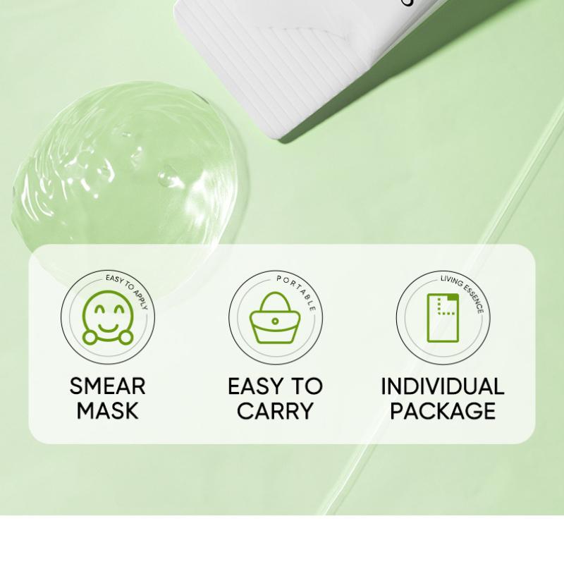 Алоэ Вера Спокойной ночи замороженная пленка SADOER маска для сна несмываемая мазь