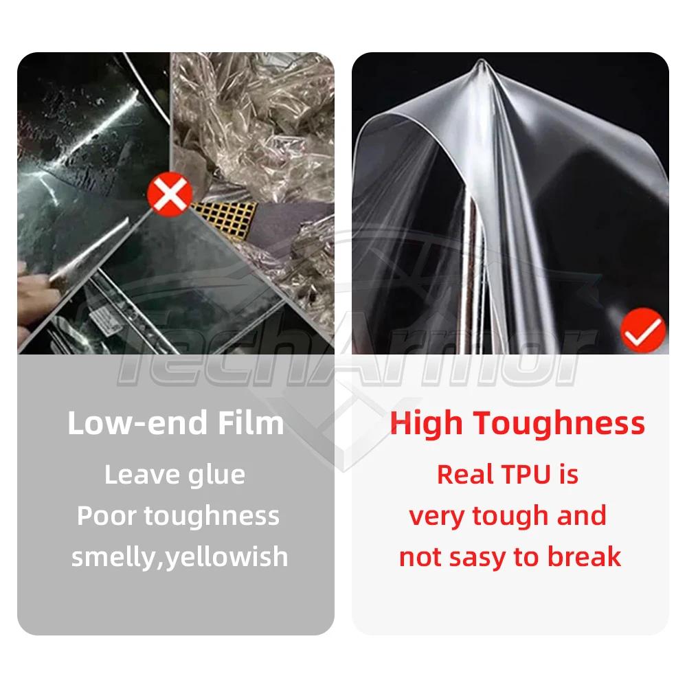 Car Interior TPU Protector Anti-scratch Film For Toyota Urban 2024-25 Auto Protective Transparent Anti-tear Stickers Accessories