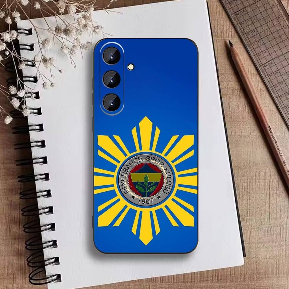 Крутой чехол для телефона с узором L-Турция Фенербахче для Samsung Galaxy A73, A21s, A22, A31, A52, A53, A71, A41 Мягкий черный корпус