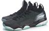 Li Ning Sonic Boom 2.0 Cushioning Slip Resistant Abrasion Resistant Low top Badminton Shoes Men's Black AYZP001-4