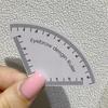 Reusable Eyebrow Shaping Ruler Adjustable Makeup Drawing Guide Eyebrow Design Ruler Portable Makeup Tool for Beginners Pros