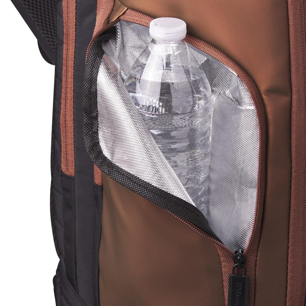 Сумка для теннисной и бадминтонной ракетки Wilson SUPER TOUR BACKPACK PRO STAFF ЧЕРНАЯ (Рюкзак Super Tour Pro Staff)