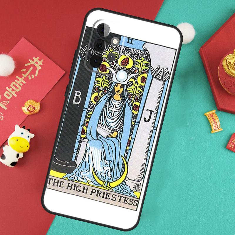 Лунная Таро Таинственный тотем Чехол Для Samsung Galaxy A35 A55 A25 A15 A51 A71 A12 A32 A52 A13 A33 A53 A14 A34 A54 Чехол