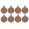 4Pair 10in Electric Scooter Disc Brake Universal Brake Pad Accessory Copper Based Metal