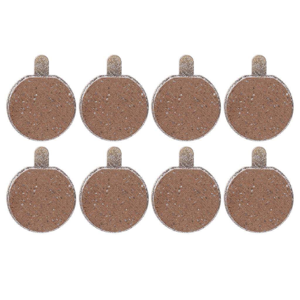 4Pair 10in Electric Scooter Disc Brake Universal Brake Pad Accessory Copper Based Metal