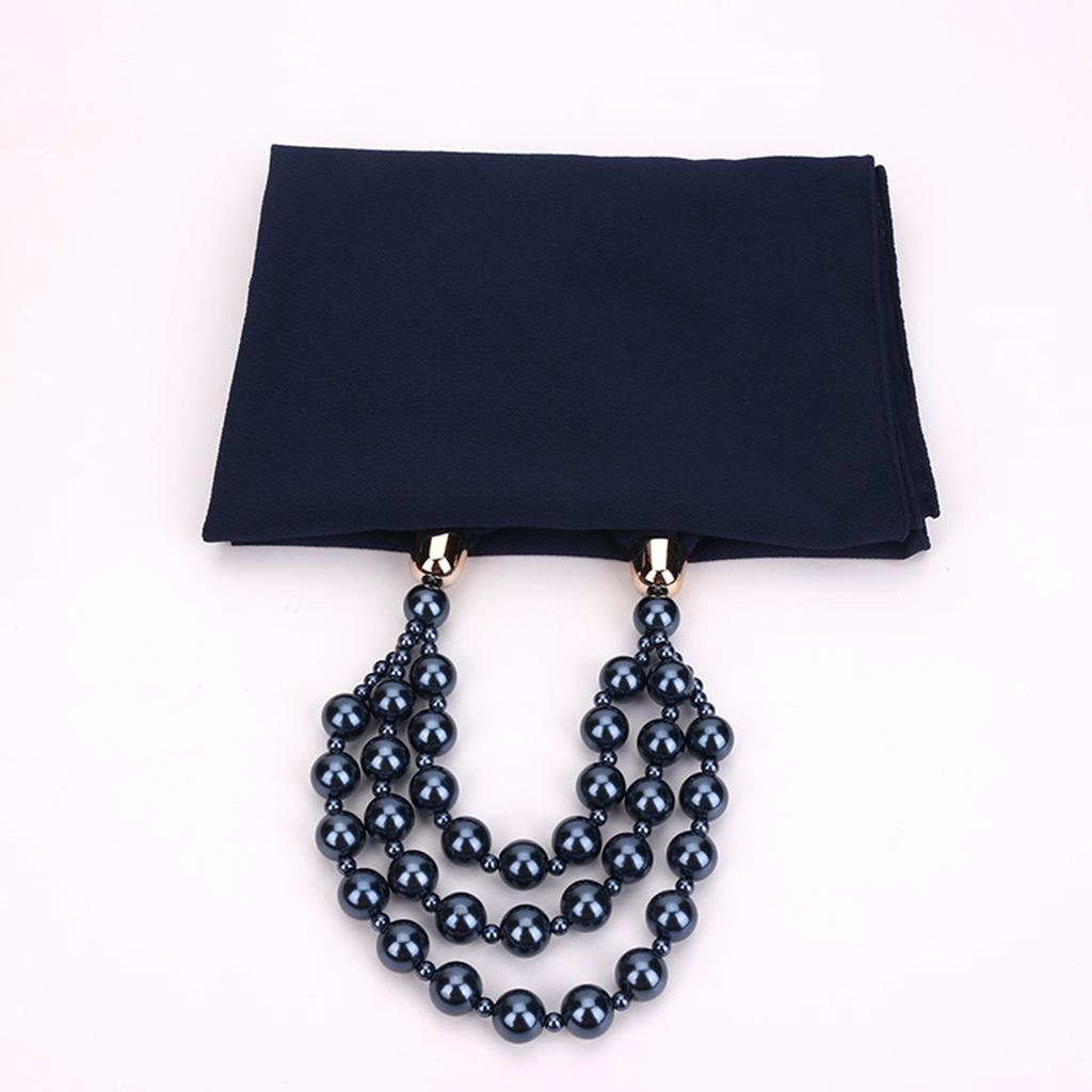 Великолепные бусины, шарф с круглым кольцом, женские аксессуары для шарфов, ожерелье, этнический шарф