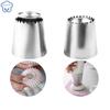 1pcs Diy Nozzle Stainless Steel Dessert Cake Decorating Tips Kitchen Accessories Cookie Bis Icing Piping Cream Pastry Bag