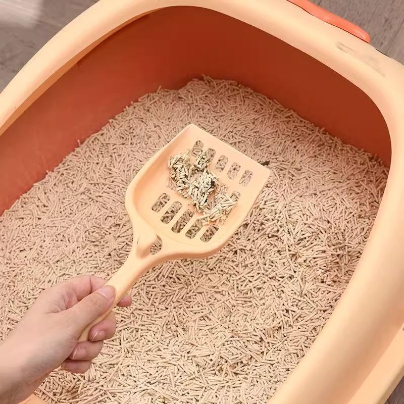 Large Cat Litter Scoop with Fine Holes for Tofu Litter and Toilet Cleaning