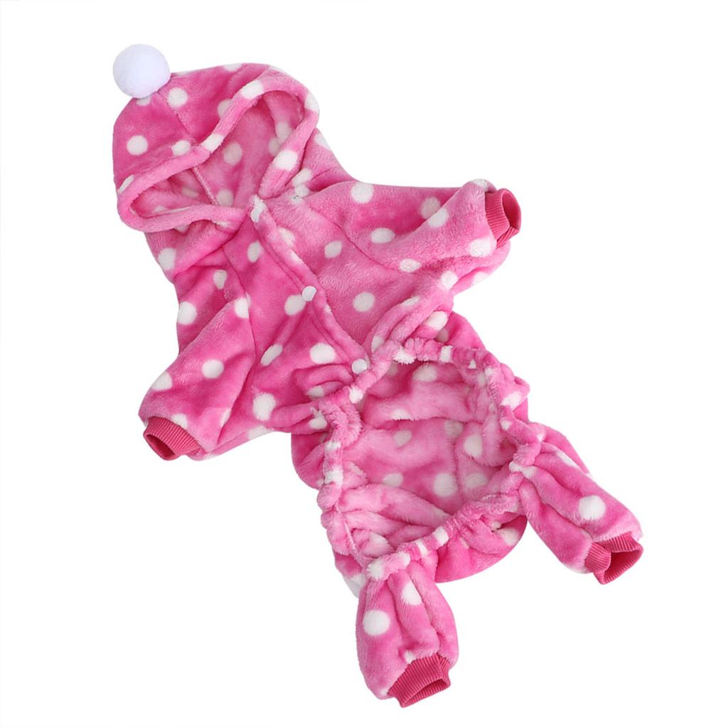 Осенне-зимняя одежда для домашних животных, комбинезон, теплая пижама, одежда для собак, кошек, мелких животных