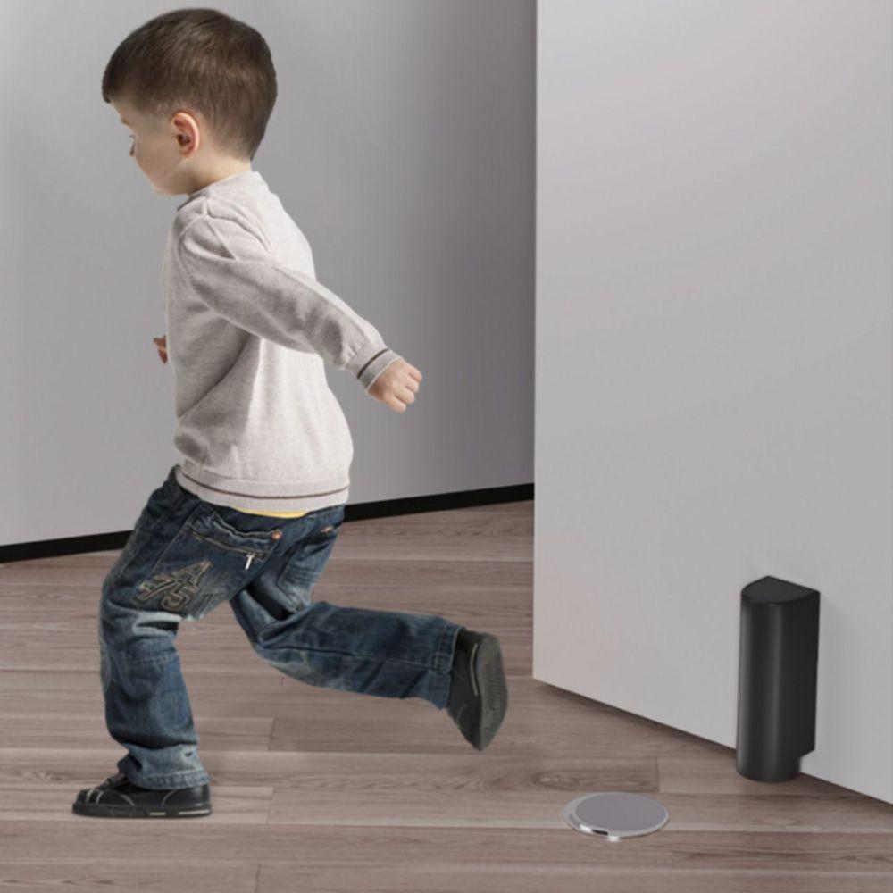 Non-Perforated Magnetic Door Stops Heavy Duty Magnetic Door Stopper Hidden Door Locks Door Locks
