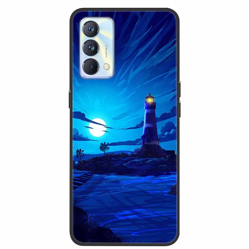 Для Realme GT Master Чехол Ударопрочный Мягкий силикон ТПУ Задняя крышка Для Realme GT Master Edition 5G Чехлы для телефона Милый мультяшный Coque