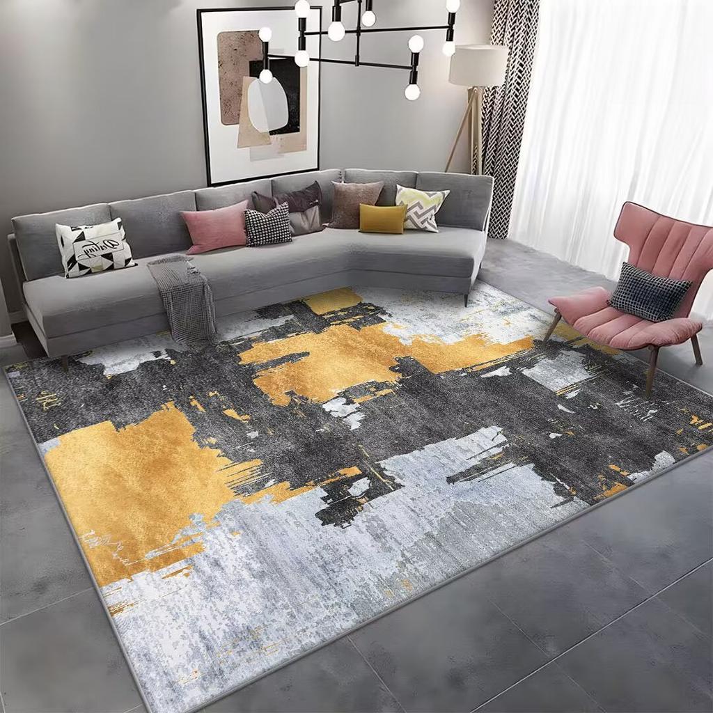 Абстрактный ковер с эффектом растекания чернил, украшение для гостиной, домашний, моющийся, окрашенный чернилами, большие ковры 200x300, кофейные столики, нескользящий мягкий коврик для пола