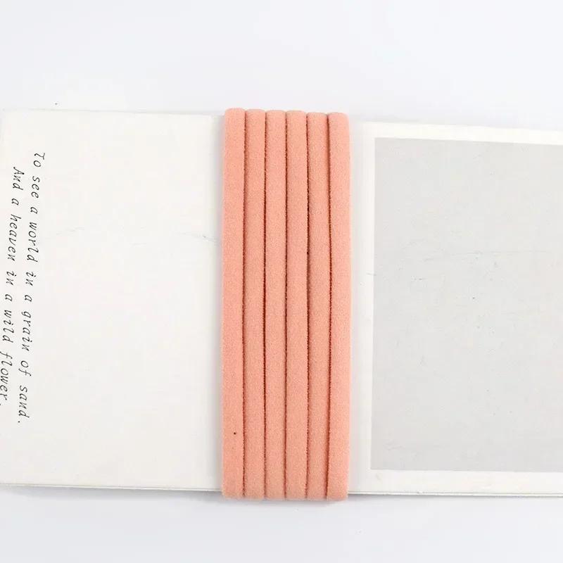 5/10/20 метров Эластичная лента 3/5 мм Цветной полиамидный шнур Декор Резиновая лента Масляное ядро Кольцо для волос Эластичные шнуры Швейные принадлежности