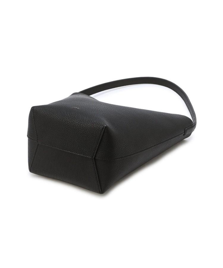 Athe Vanessabruno [Panier] Black Leather Panier Bucket Bag S Aaba6E205Bk