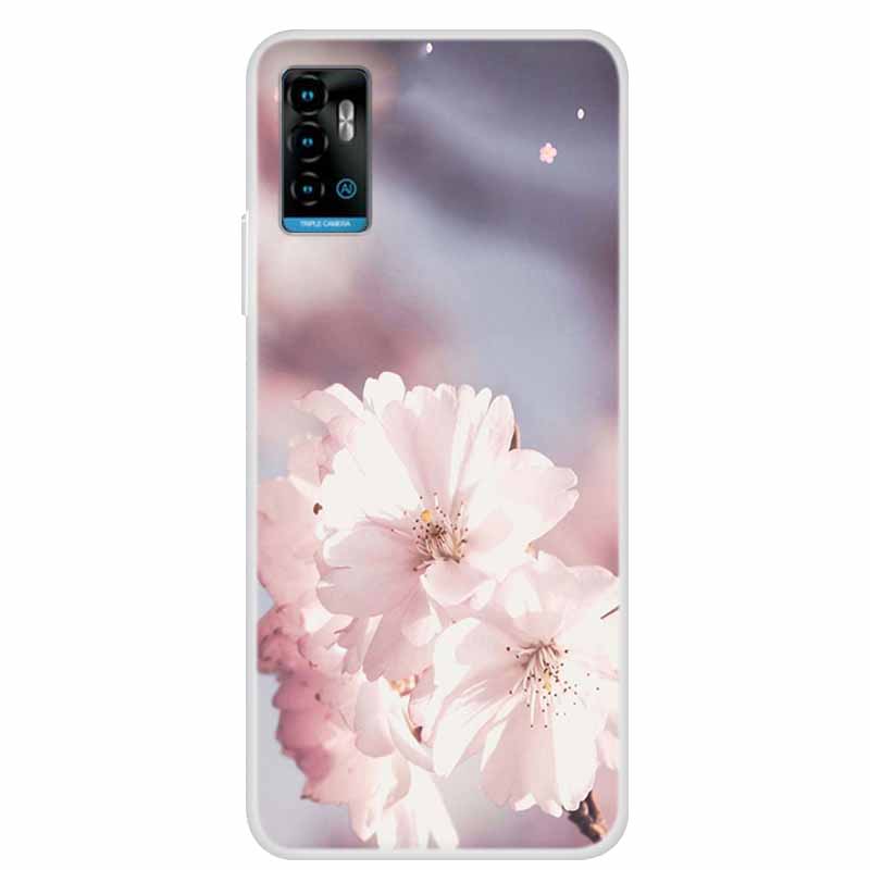 For ZTE Blade A71 Case Animals Bumper Silicone TPU Soft Cover Phone Case For ZTE Blade A71 A7030 Shockproof Cartoon Coque Funda