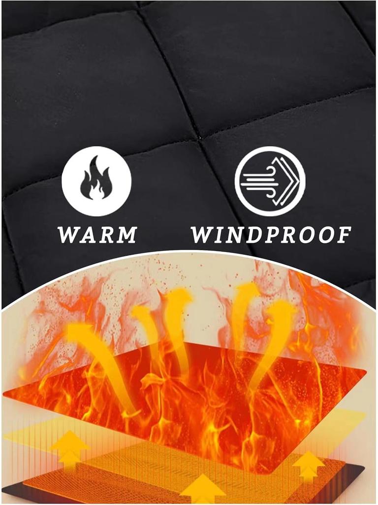 Мужская осенне-зимняя куртка 2024 года с воротником-стойкой и ромбовидной стежкой - Легкая, теплая и модная