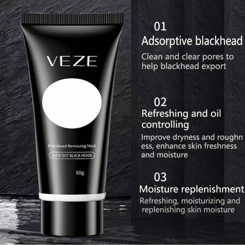 1 шт., маска для лица для удаления черных точек, 60 г, мягкий уход за кожей, отрывная маска для носа, увлажняющая косметика от прыщей