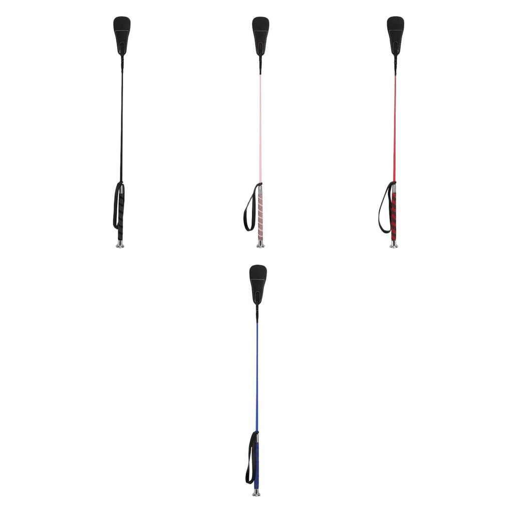 68см Хлыст для лошади с нескользящей ручкой Резиновый хлыст для тренировок всадников Оборудование для верховой езды Конный хлыст