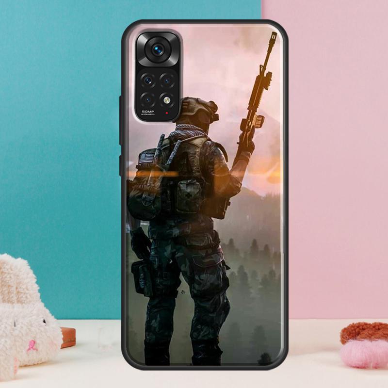 Тактический чехол с рисунком Swat Gear для Xiaomi Redmi Note 14 12 11 9 10 13 Pro 9S 10S 11S 12S Redmi 13C 10C 12C 14C