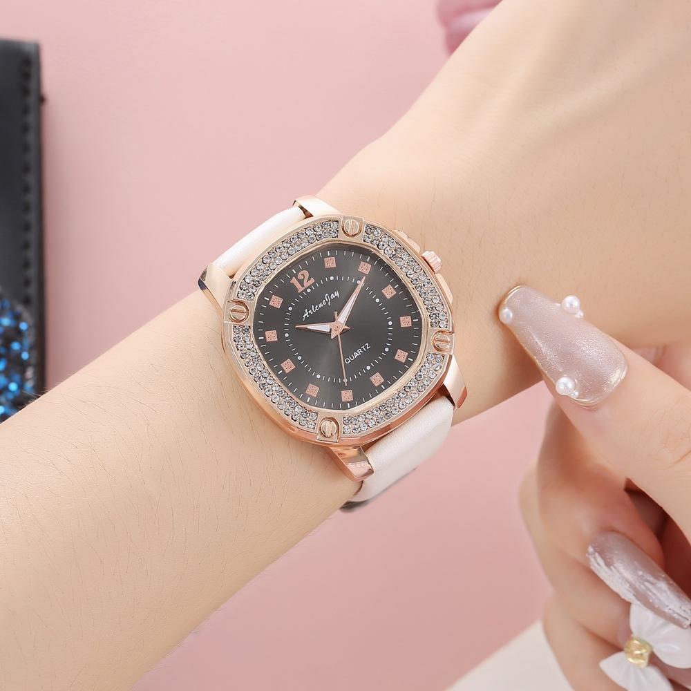 Привет модные часы Роскошные женские кварцевые часы Водонепроницаемые женские часы Женские наручные часы