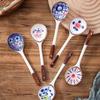 Japanese Style Dessert Spoon Heat-resistant Ramen Miso Soup Spoon  Friend
