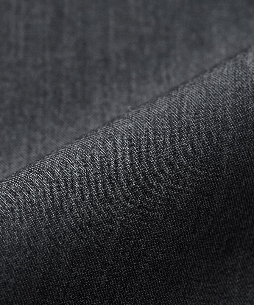STCO Codigallery Comfort One-Pleat Slacks Charcoal Gray (Tapered Fit)_Cpauz02Bsc