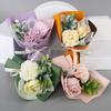 Exquisite Fake Bouquet Weather-resistant Clear Texture Decoration