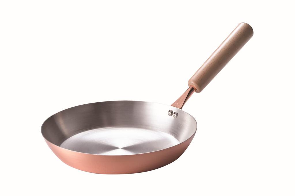 Tanabe Metal 4970 Copper Pancake Pan, 20 cm, Gas Only