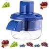 Автоматическая электрическая машина для чистки фруктов для домашнего использования Эффективный инструмент для чистки винограда, чеснока, помидоров, вишни