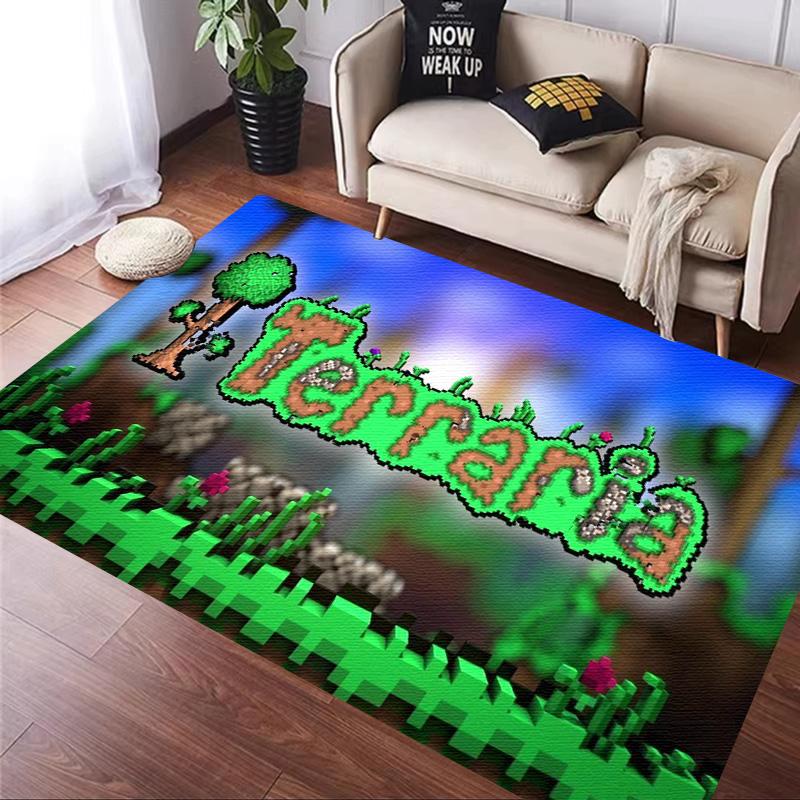 Песочница Игра T-Terraria Ковер Кухонный коврик Прихожая Коврик для двери Спальня Напольное покрытие Гостиная Коврик Ванная Нескользящие коврики