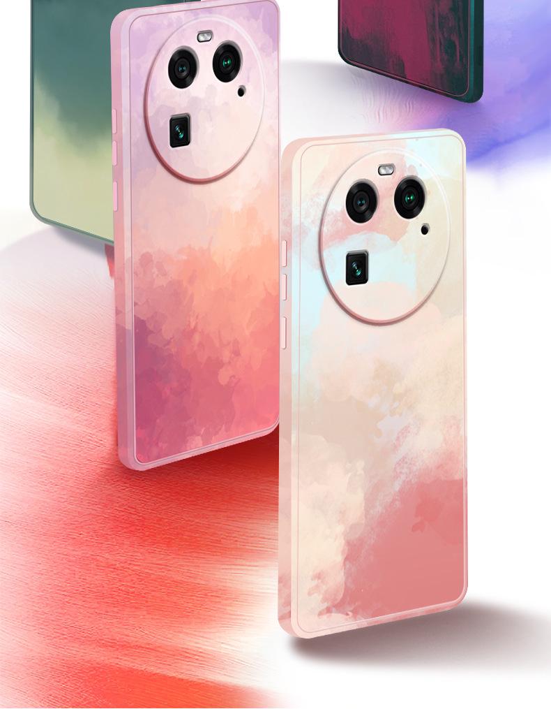 Liquid Silicone Anti-fall Case for OPPO Find X6 Pro - Compatible with Find X5/X3/X3 Pro X2