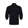 Men's Casual Solid-color Warm And Form-fitting Base Layer, Men's Semi-zipper High-neck With A Knitted Sweaeter Inside