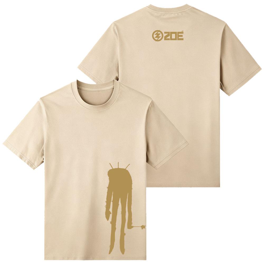 Zoé Zoe  MEMO REX DORADO T-shirt Unisex Streetwear Fashion Short Sleeve Cotton Tshirts Loose Crew Neck Clothing Tees