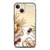 Летний пляжный чехол для телефона для iPhone 17 16 15 14 13 12 11 Pro Max 17 Air Plus Ударопрочный мягкий ТПУ корпус Fundas Capas Coque
