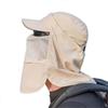 Mens Outdoor Sun Hat For Lmell Fishing Hiking With Face Neck Flap