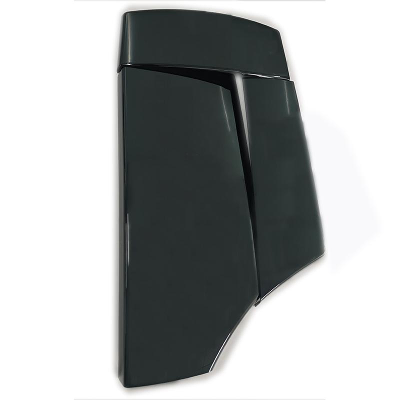 For BMW 5 Series E60 Car Armrest Latch Cover Carbon Fiber Piano Black Center Console Arm Rest Storage Box Lid Cover 2004-2010