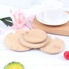 Mason Jar Cap Wide Mouth Can Wooden Lids Seasoning Bottle Caps Lid With Spoon Hole Mug Cover