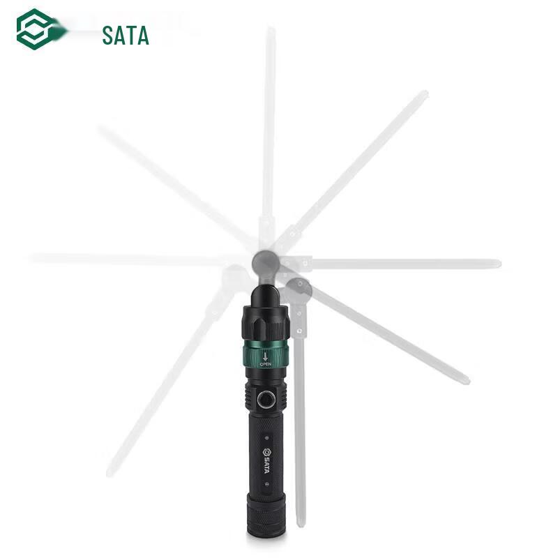 SATA 3-в-1 перезаряжаемый фонарик с быстрым подключением