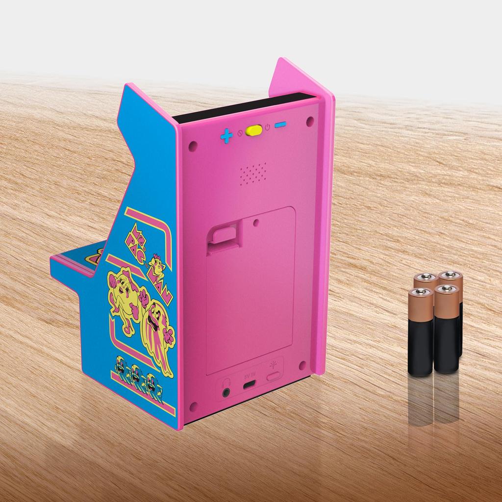 Мой Arcade Micro Player Pro дюймовый мини-аркадный автомат полностью динамическая видеоигра Ms. Pac-Man 6.75 Коллекционная DGUNL-7009