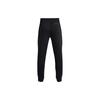 Under Armour Purple Logo Tapered Sweatpants Men Bottoms Black 1360731-003