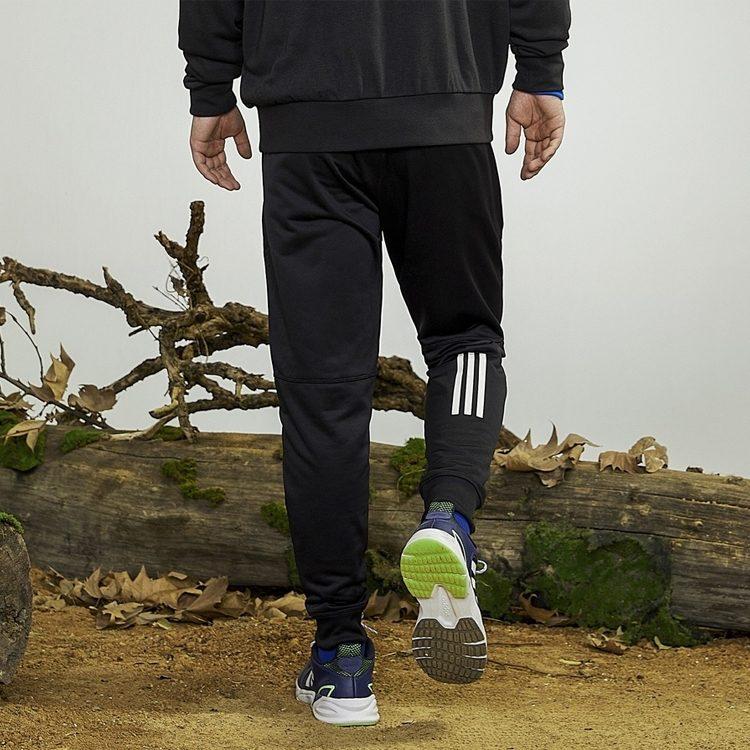 adidas Мужские вязаные спортивные штаны черные умеренной посадки прямые GN0804