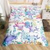 Kids Sea Turtle Duvet Cover Set Queen King Size Ocean Bedding Set Boys Girls Teens Women Men Bedroom Decor 3 Piece Set