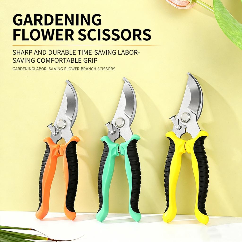 Профессиональные садовые ножницы для обрезки веток, обрезки плодовых деревьев, прочные бытовые садовые секаторы