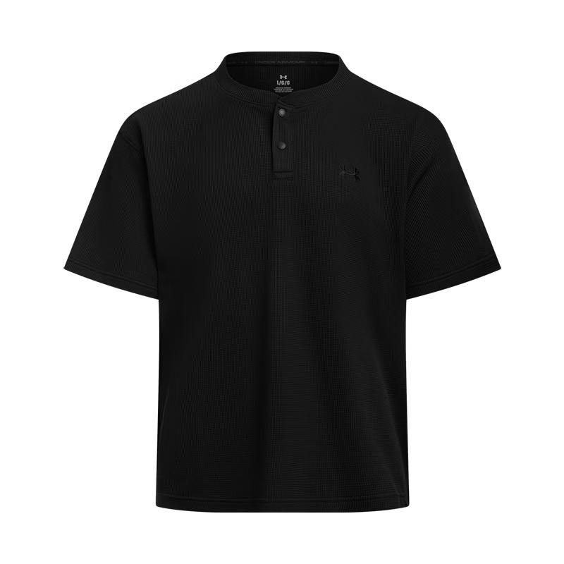 Under Armour Men's Waffle Henley Short Sleeve T-Shirt