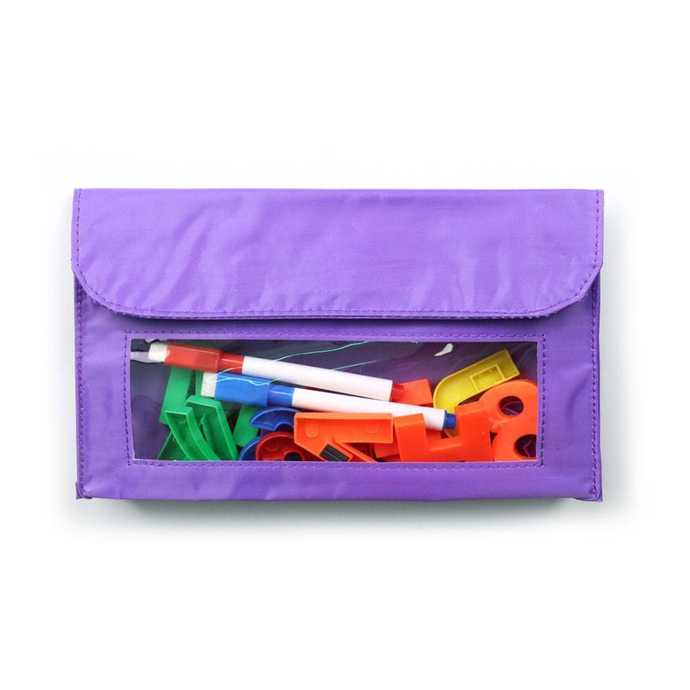 Магнитные карманы для хранения в классе, прочная сумка для белой доски, нейлоновый держатель для маркера для класса