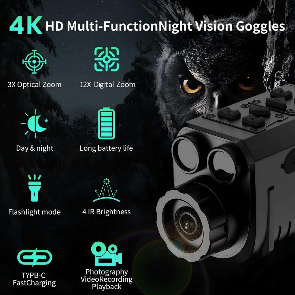 Заводской Новый Однотрубный Ночного Видения Инфракрасный Портативный Видео HD Высокомощный Трансграничный Монокуляр для Наблюдения за Птицами Цифровой