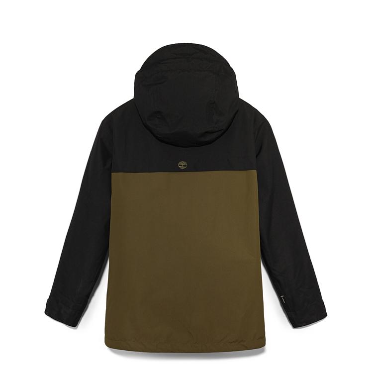 Timberland Три в одном защитная флисовая ветрозащитная водонепроницаемая теплая куртка мужская куртка черная темно-оливковая A696HDX8