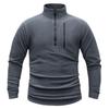 Men's Sweatshirt Loose Solid Color Outdoor Warm Breathable T-Shirt Top