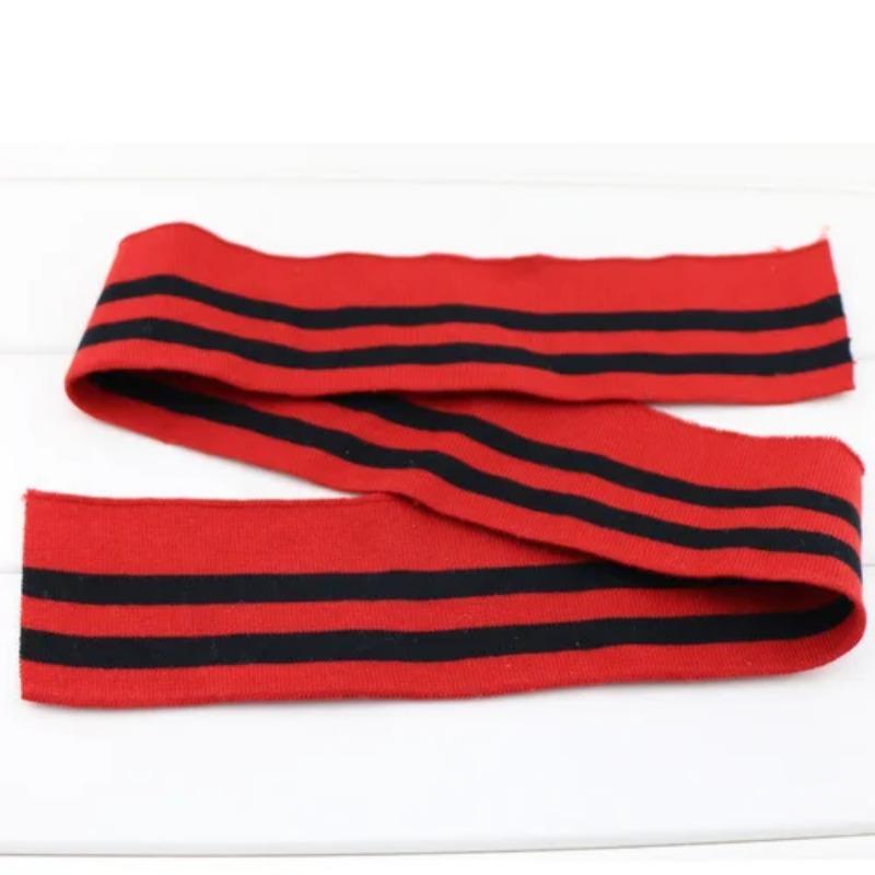 80CM Length Cotton Rib Fabric Knitted Colorful DIY Cloth Accessories Collar Cuffs Hem Bottom Collar
