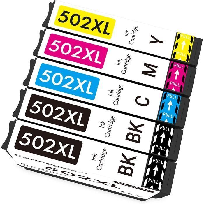 PRINTER CARTRIDGE Cartridgeify 502XL Ink Compatible with Epson 502 502XL Ink Cartridges Multipack, for Expression Home115